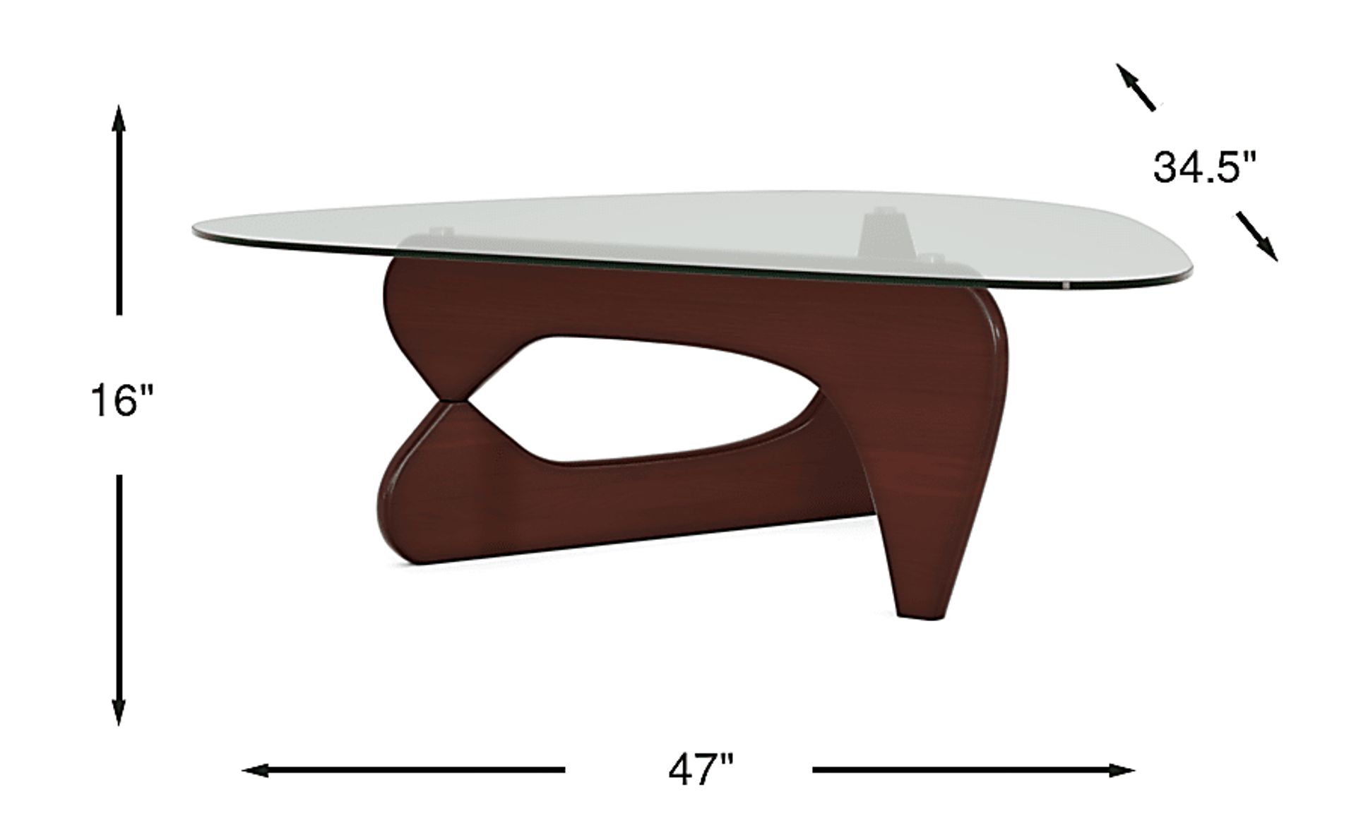 Dimension Image. Please refer to the Dimension Tab on this page for dimension details.