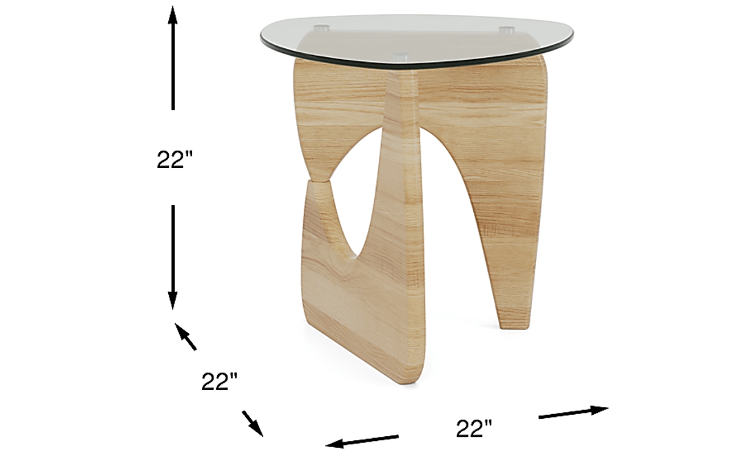 Candela Tan End Table