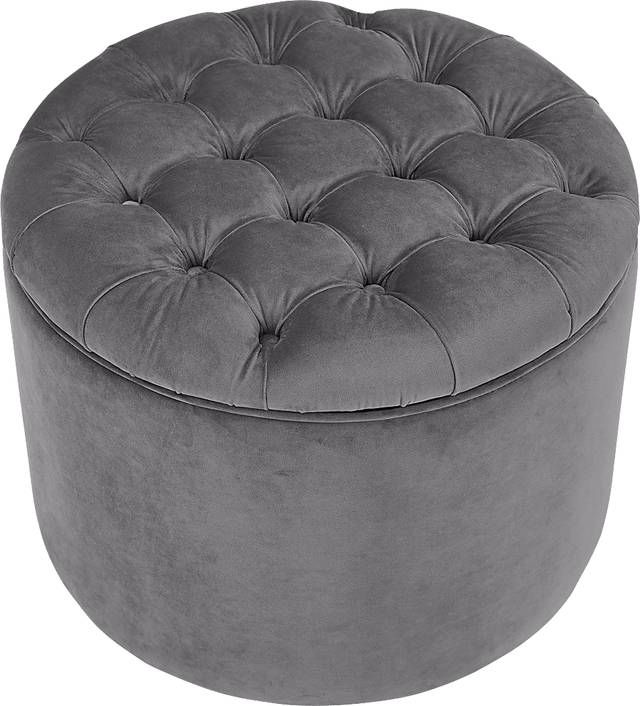 Candellar Gray Storage Ottoman - Thumbnail - Image 3