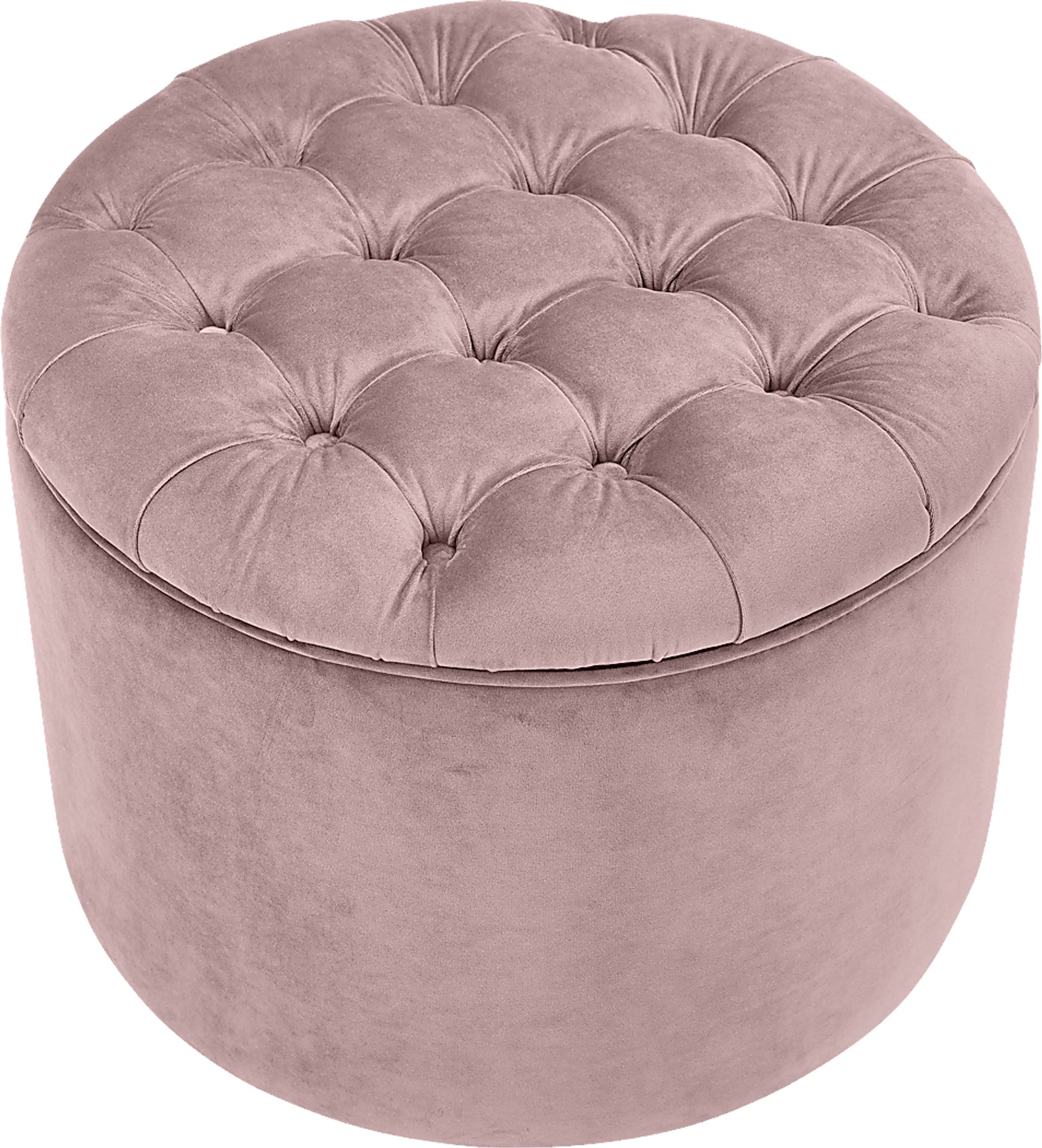 Candellar Mauve Storage Ottoman - Image 3