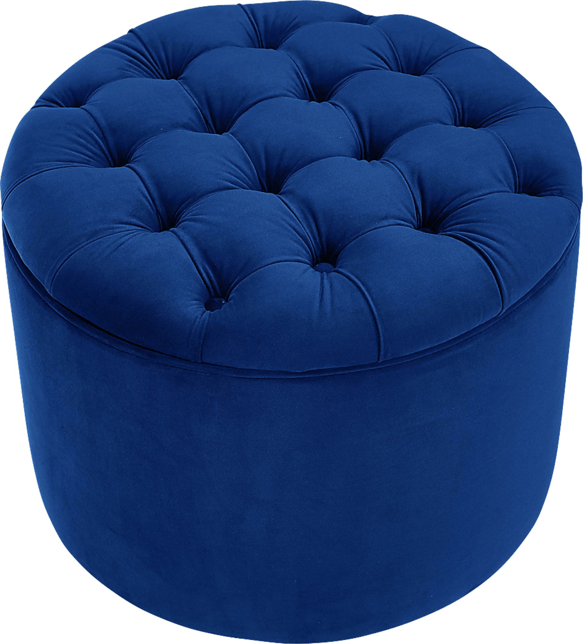 Candellar Navy Storage Ottoman - Image 3