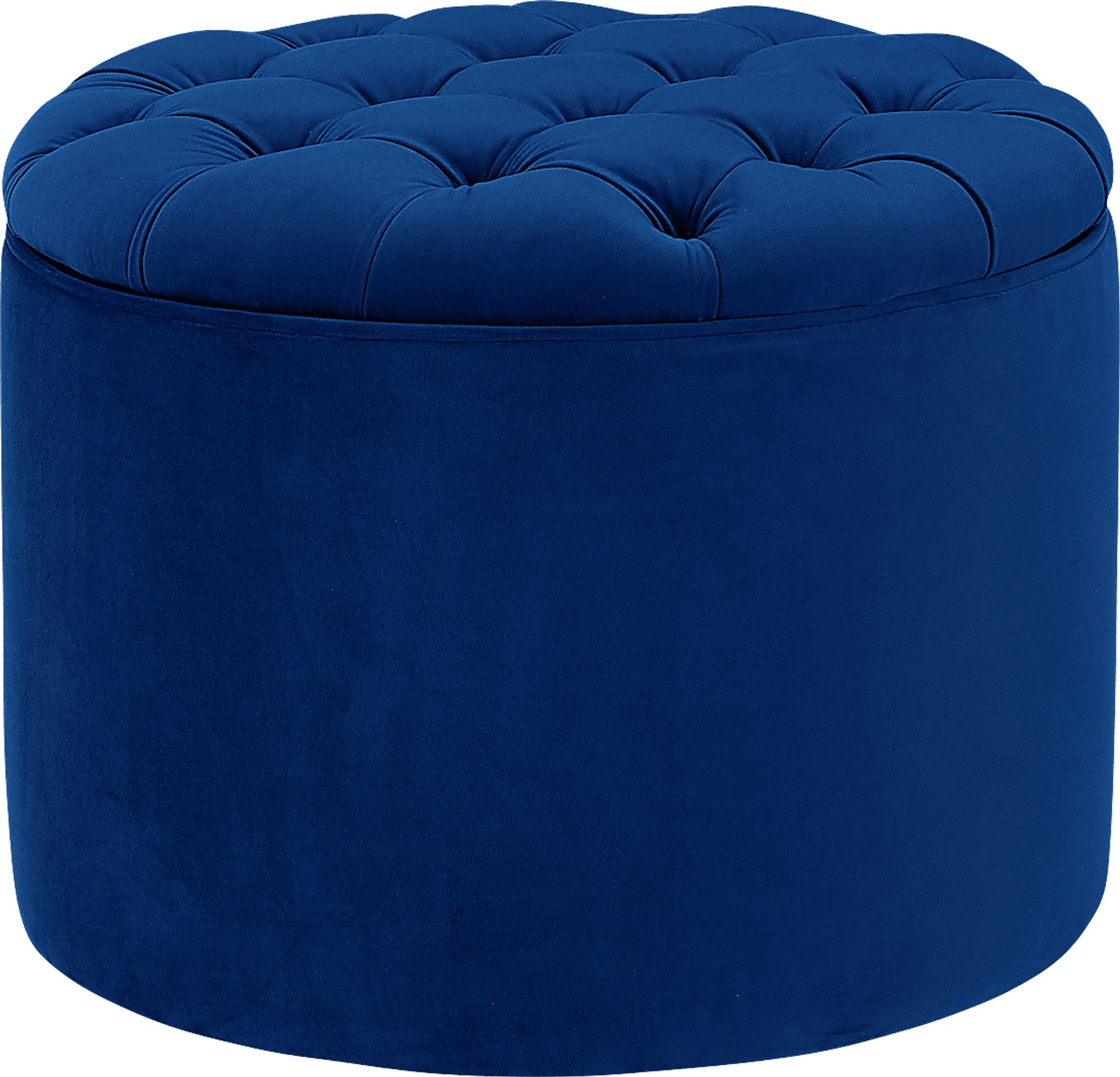 Candellar Navy Storage Ottoman - Image 1