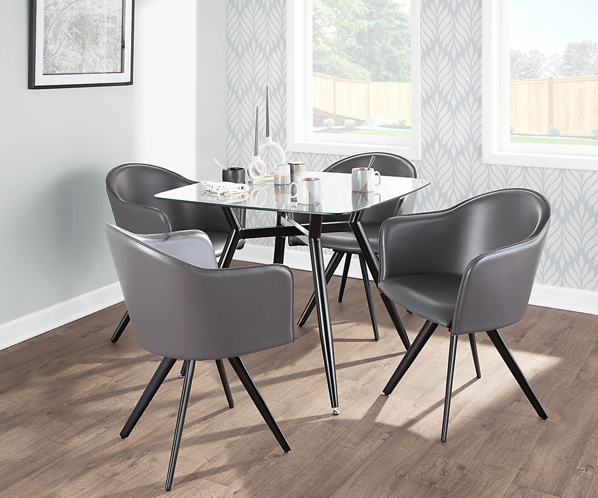 Candover Gray Accent Chair - Image 10