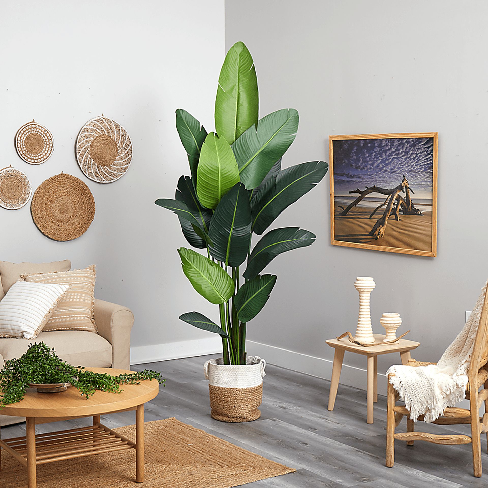 Candsu Green Tree with Basket - Image 3