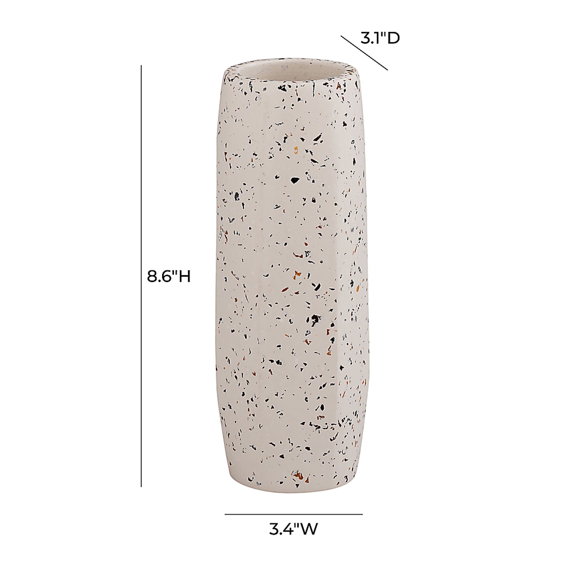 Canella Ann II White Vase - Image 2