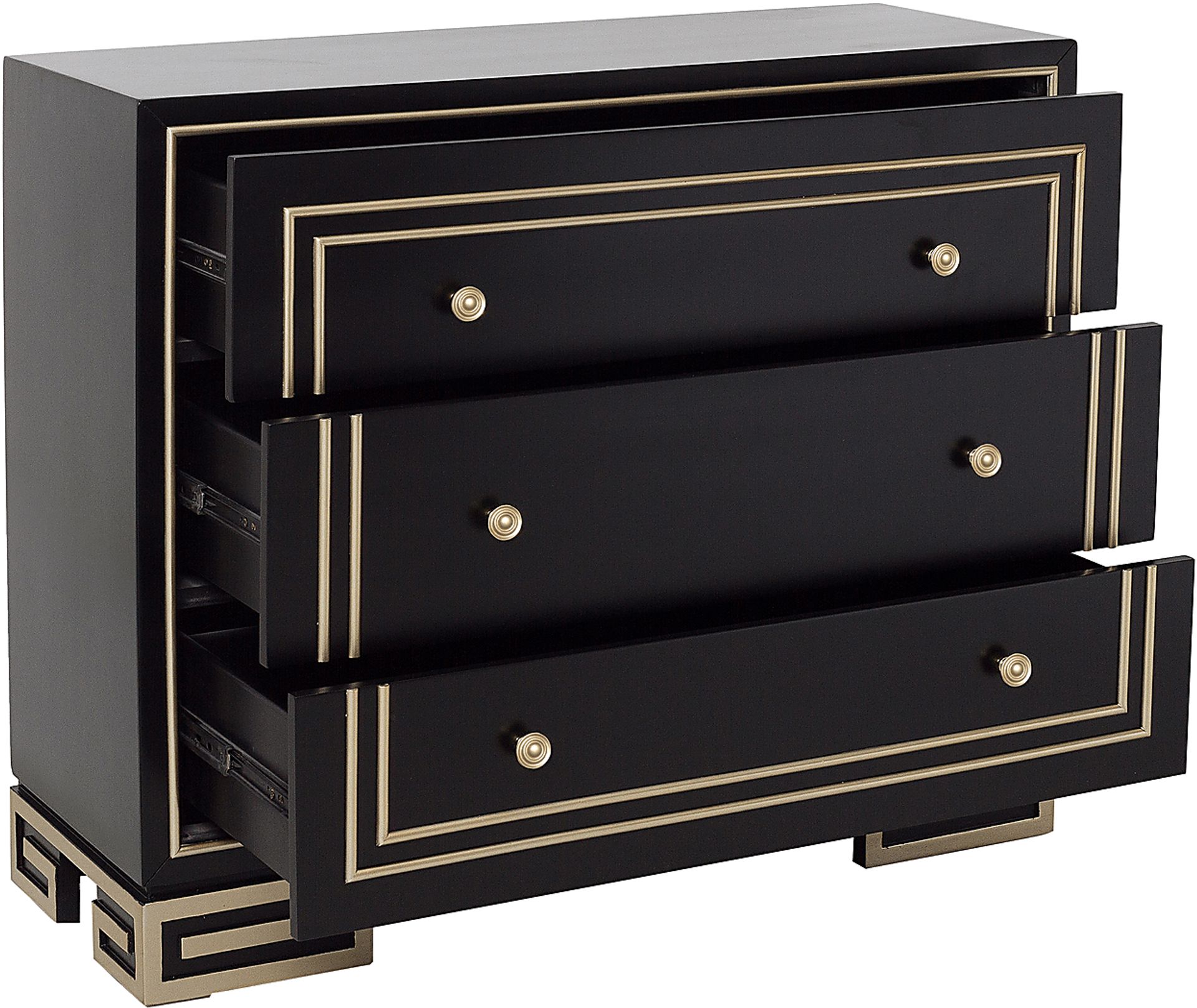 Canellan Black Accent Cabinet - Image 3