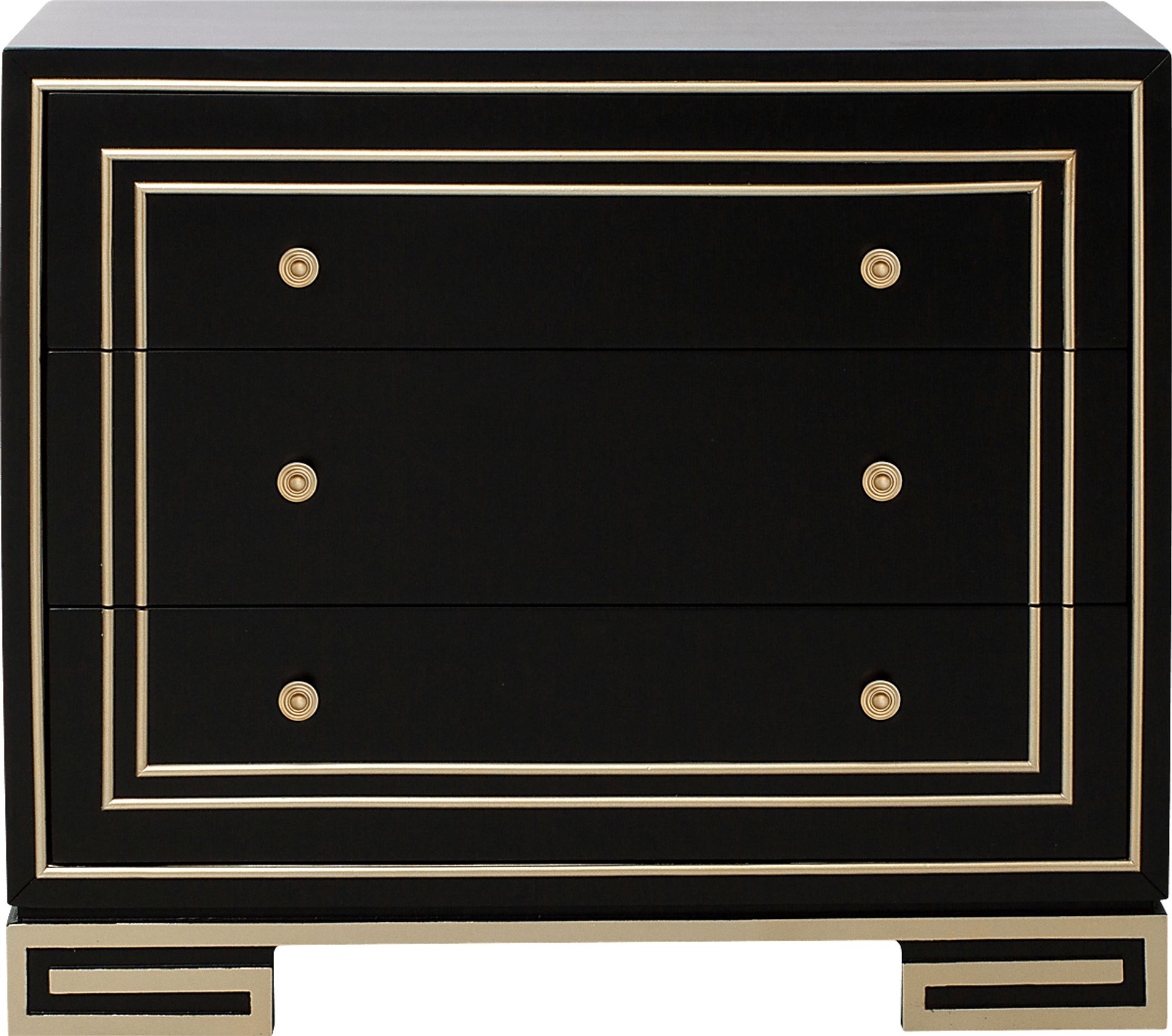 Canellan Black Accent Cabinet - Image 1