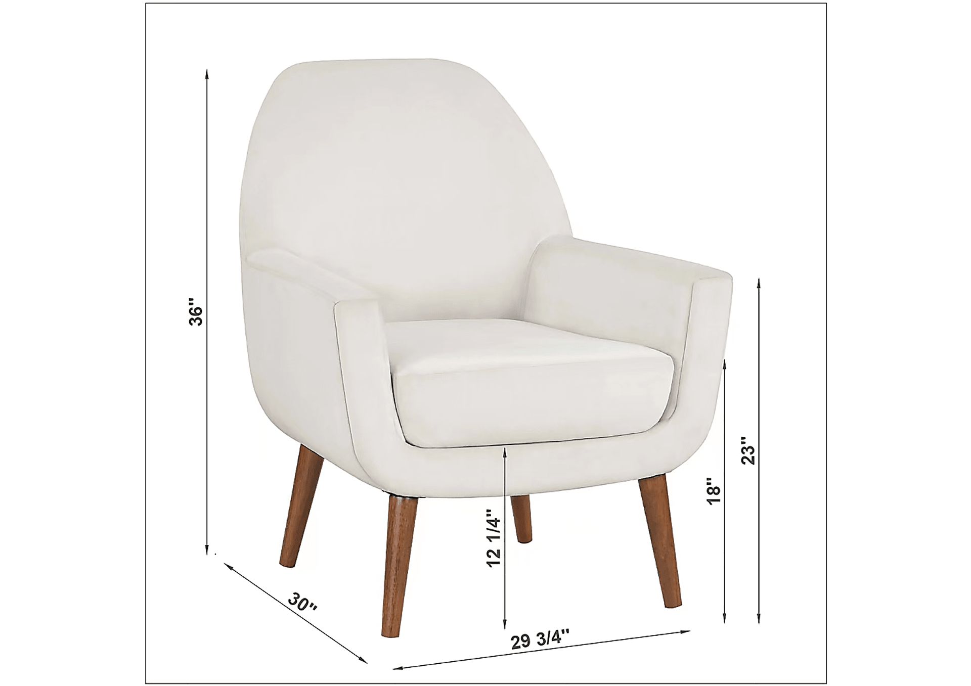 Canemah Beige Accent Chair - Image 10