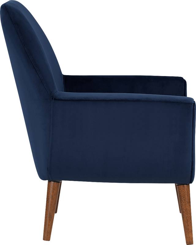 Canemah Blue Accent Chair - Thumbnail - Image 4