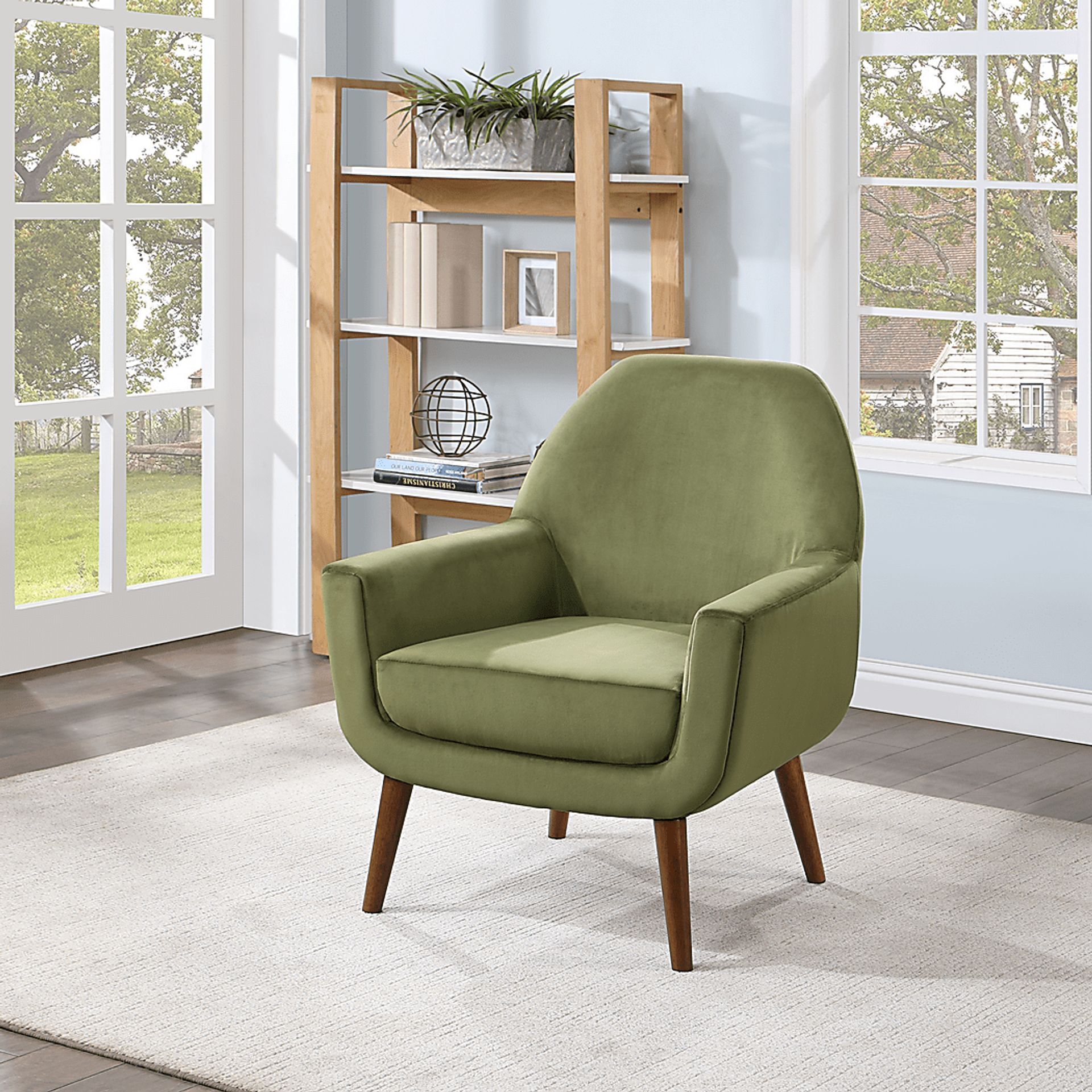 Canemah Green Accent Chair - Image 2