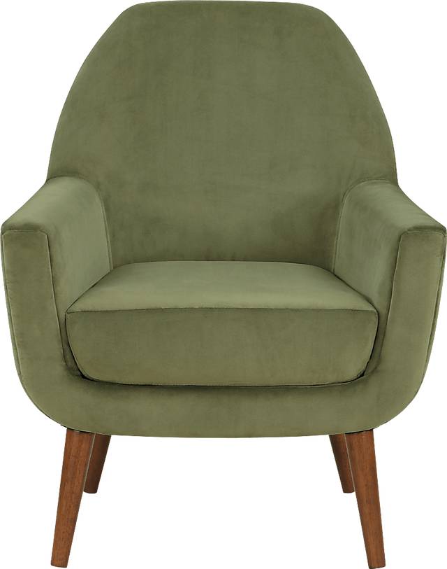 Canemah Green Accent Chair - Thumbnail - Image 1