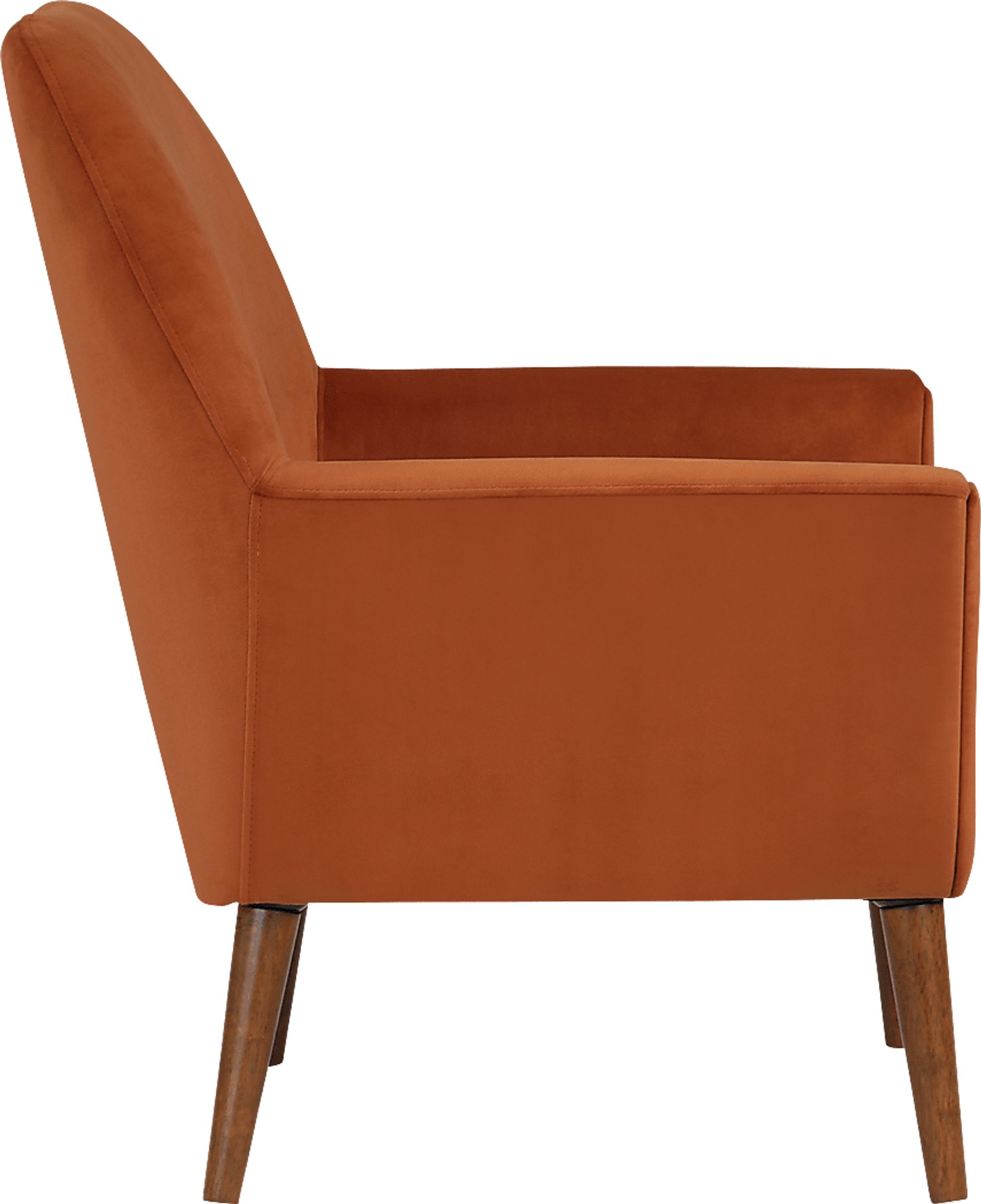 Canemah Orange Accent Chair - Image 3