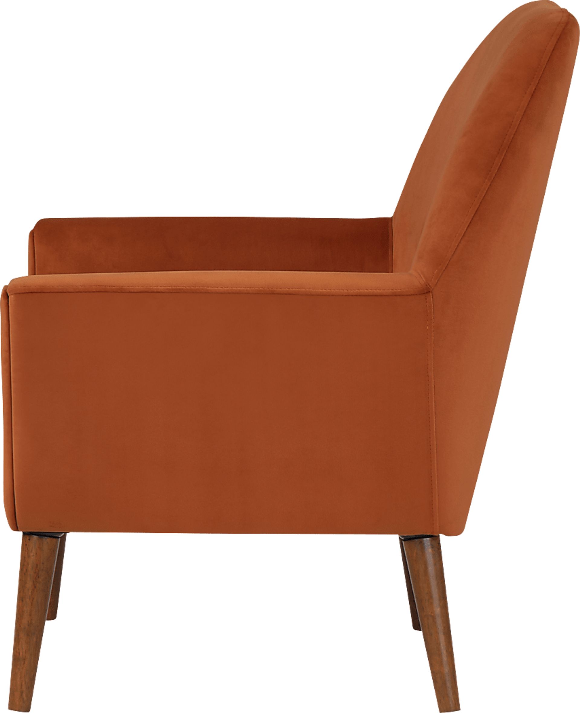 Canemah Orange Accent Chair - Image 4