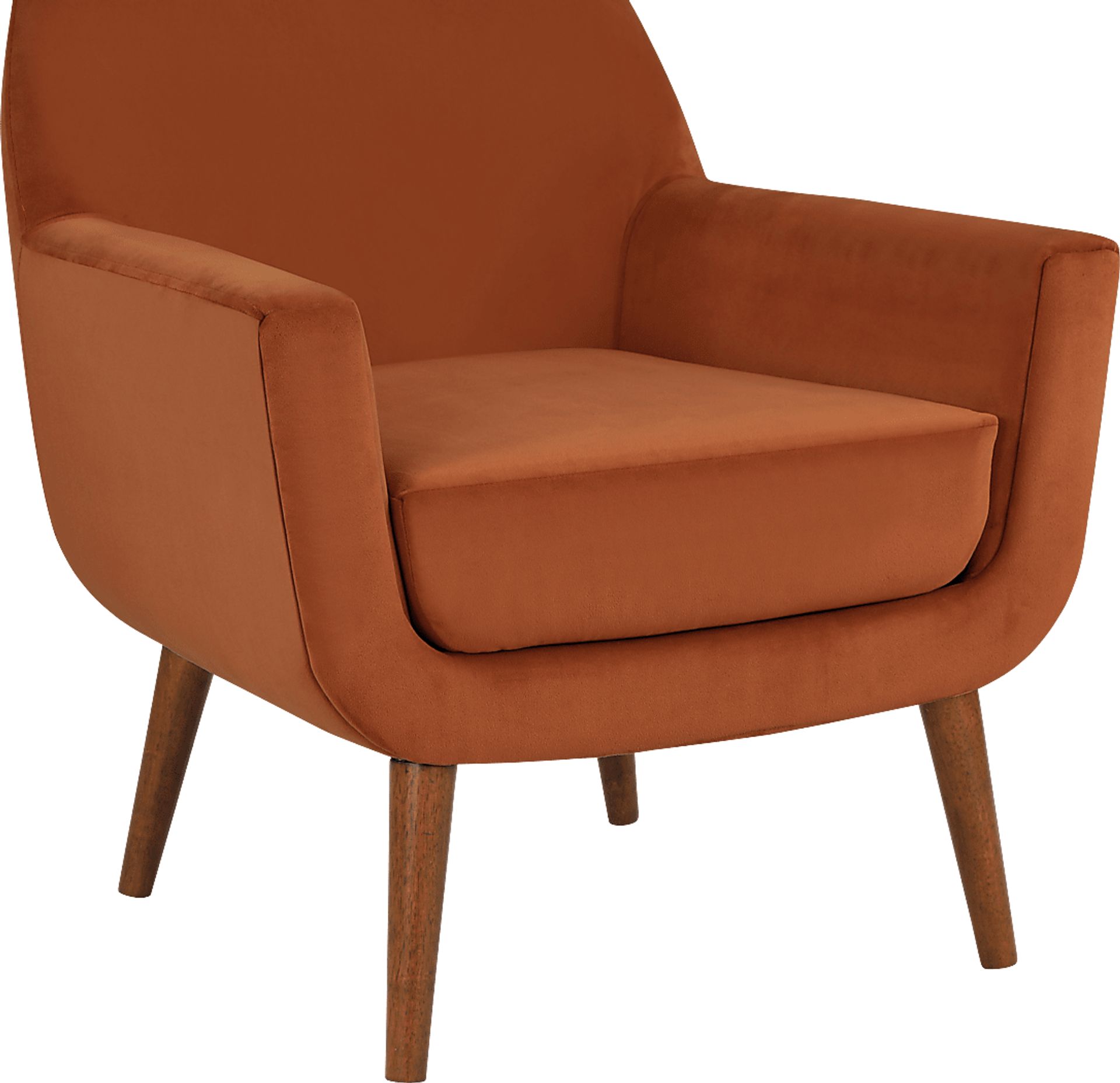 Canemah Orange Accent Chair - Image 7
