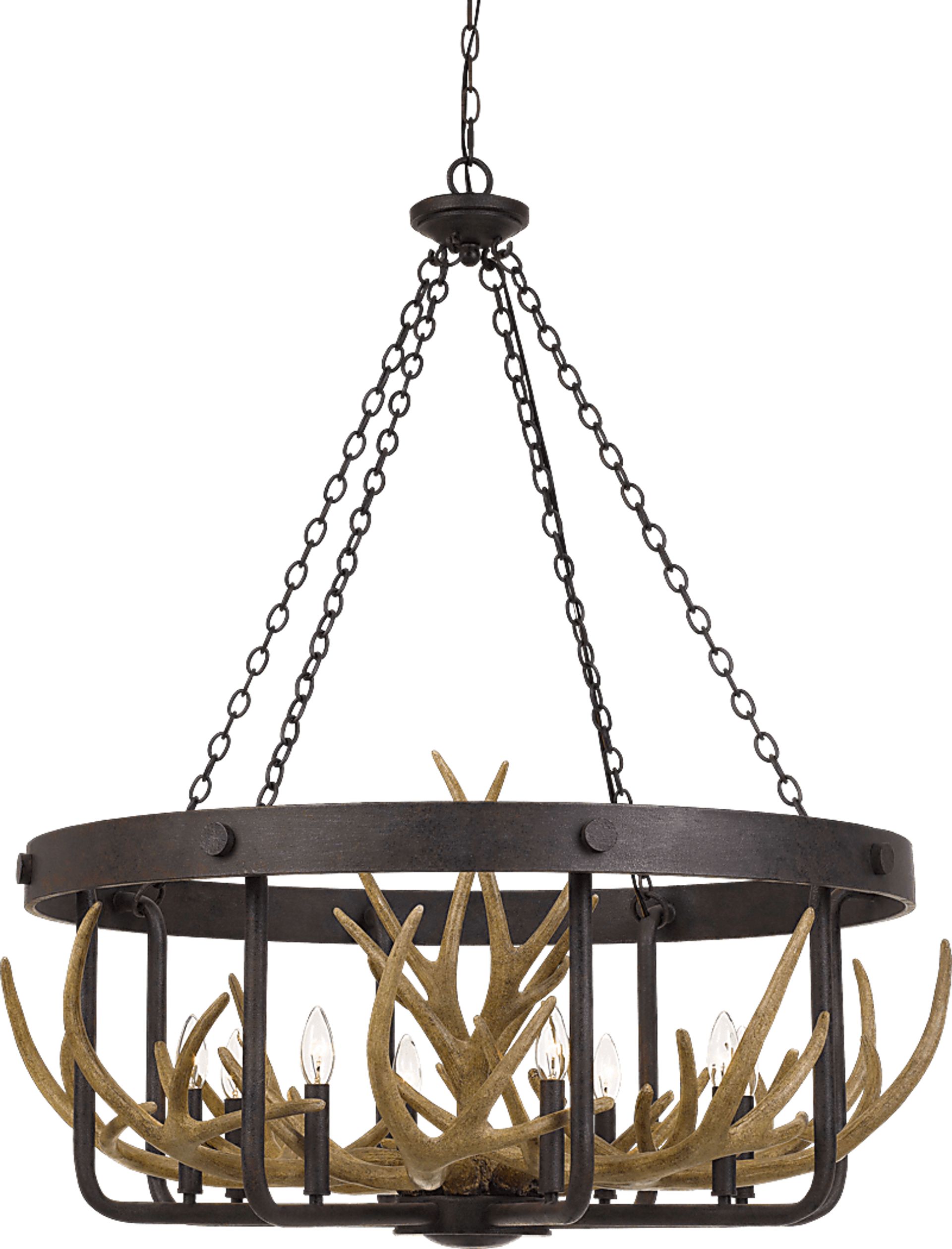 Canewood Brown Chandelier - Image 6