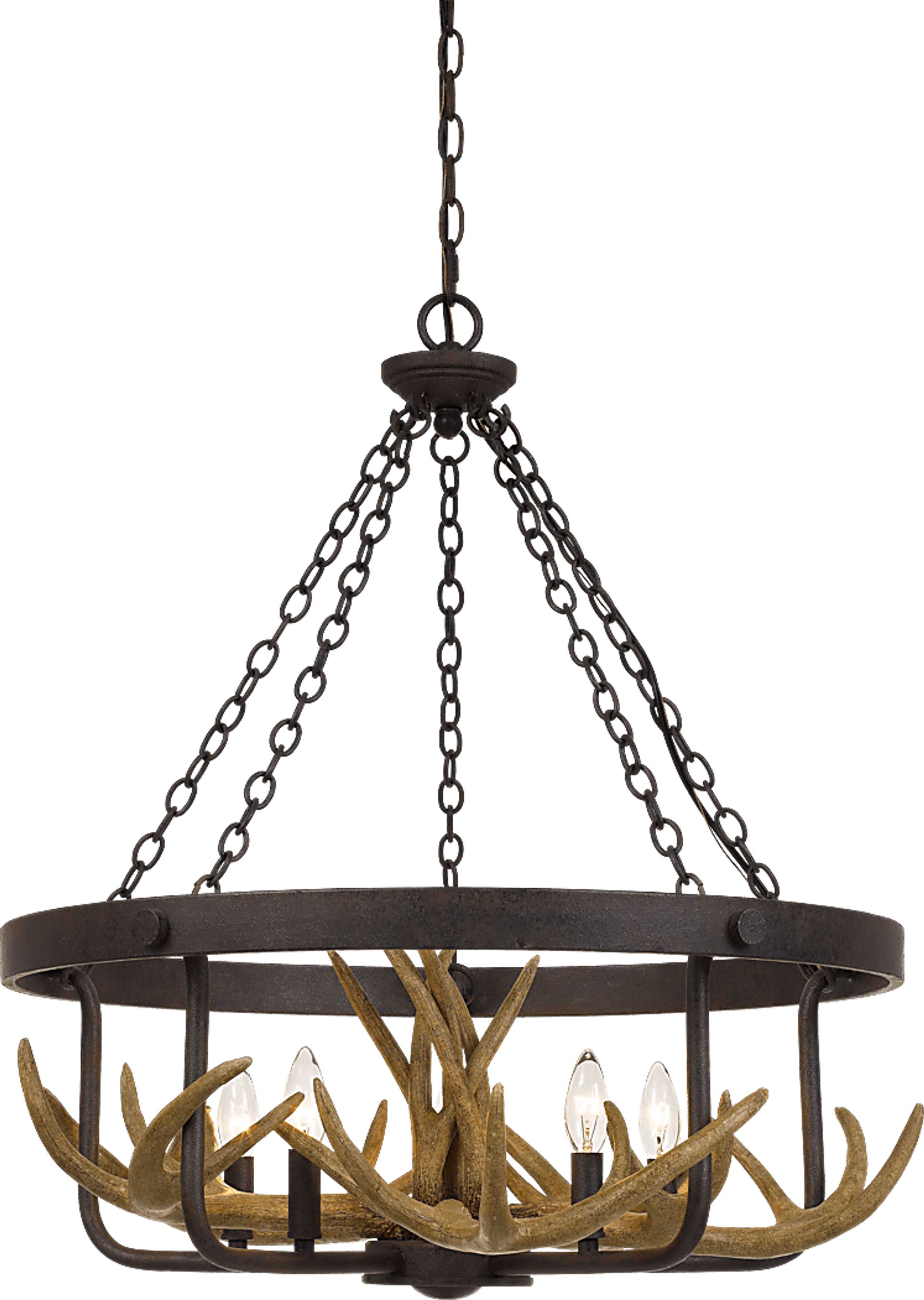 Canewood Brown Chandelier - Image 1