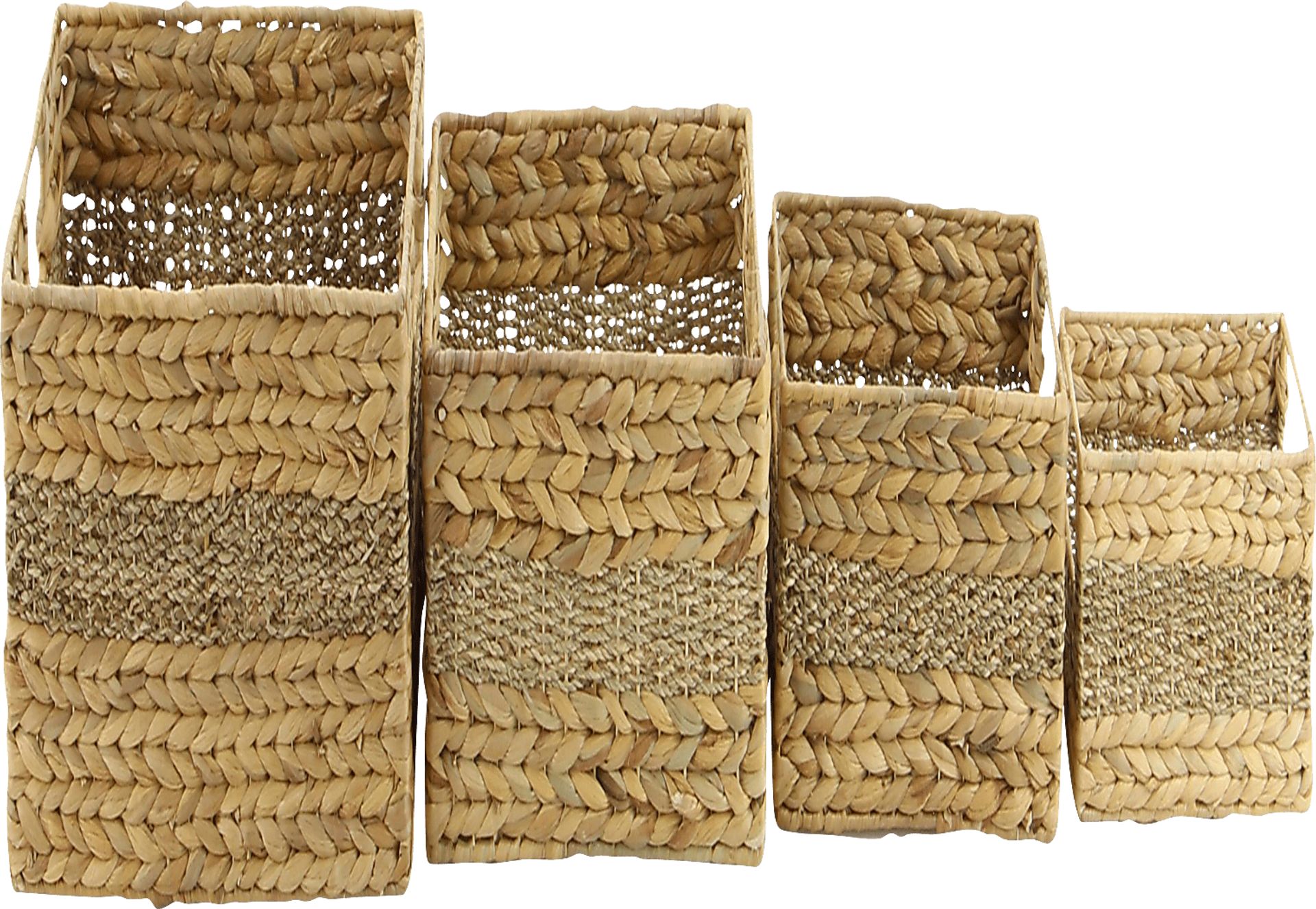 Canle Brown Basket, Set of 4 - Image 7