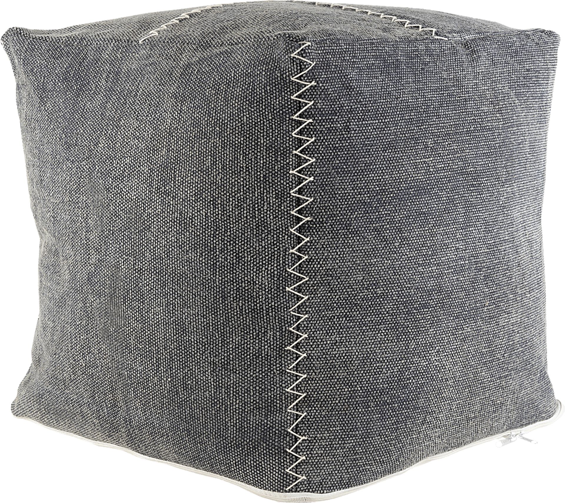 Canlish Gray Ottoman - Image 3