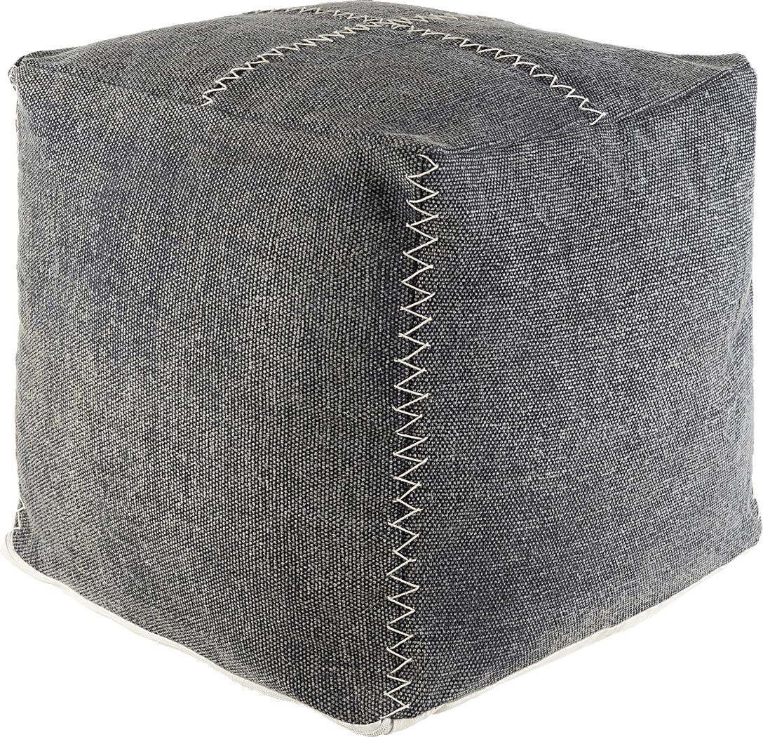 Canlish Gray Ottoman