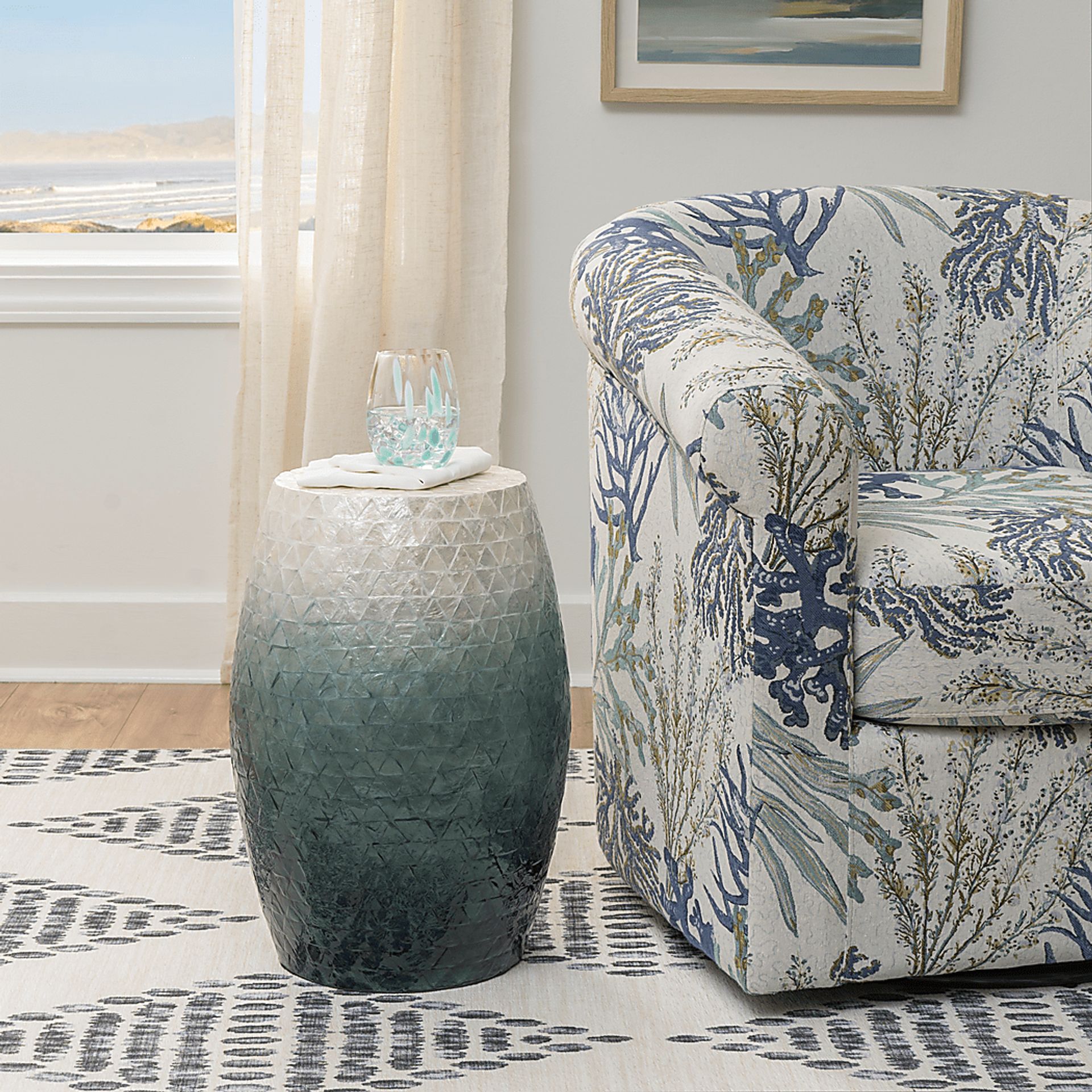 Canmark Blue Accent Table - Image 2