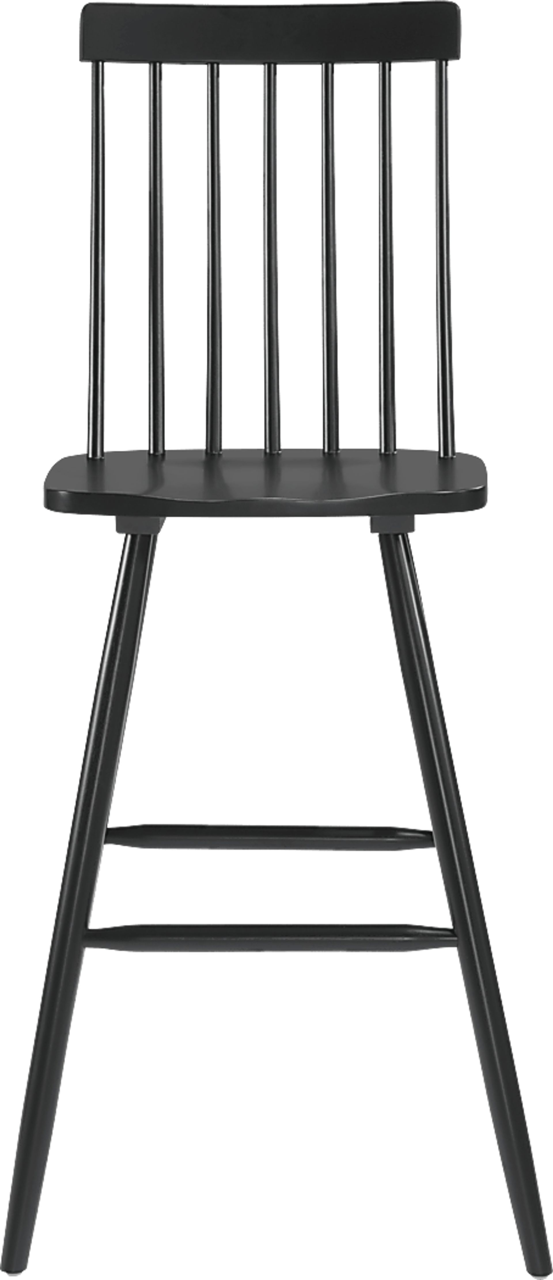 Cannada Black Bar Height Stool, Set of 2 - Image 5
