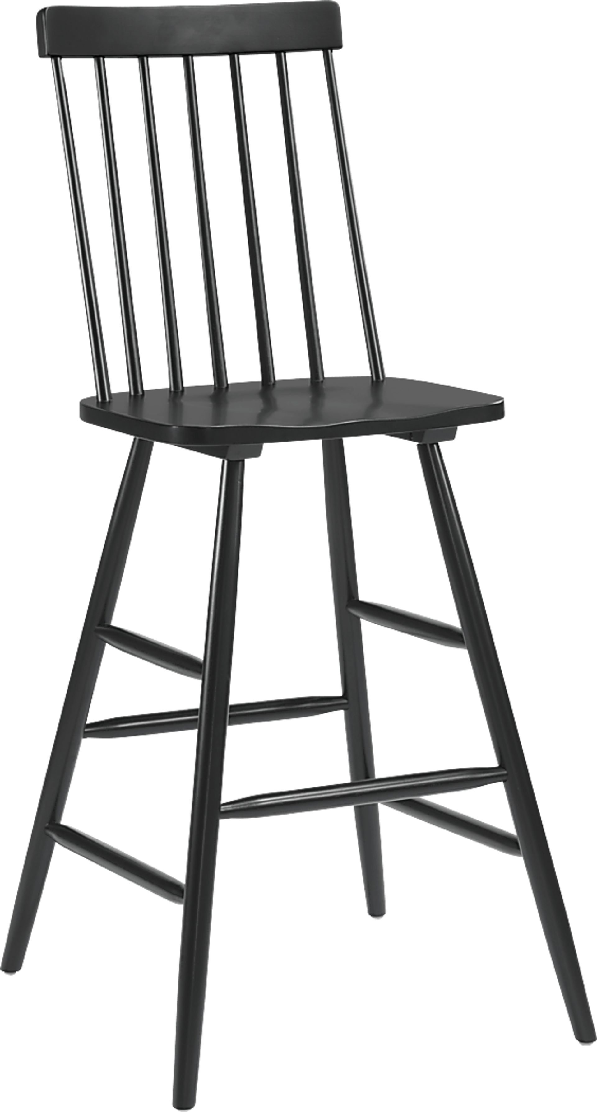 Cannada Black Bar Height Stool, Set of 2 - Image 8