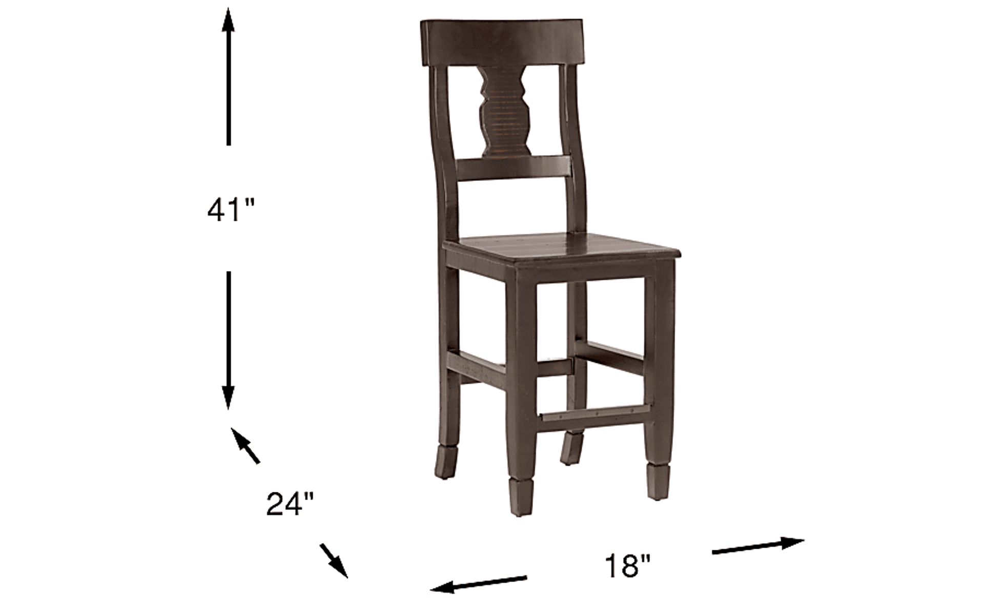 Dimension Image. Please refer to the Dimension Tab on this page for dimension details.