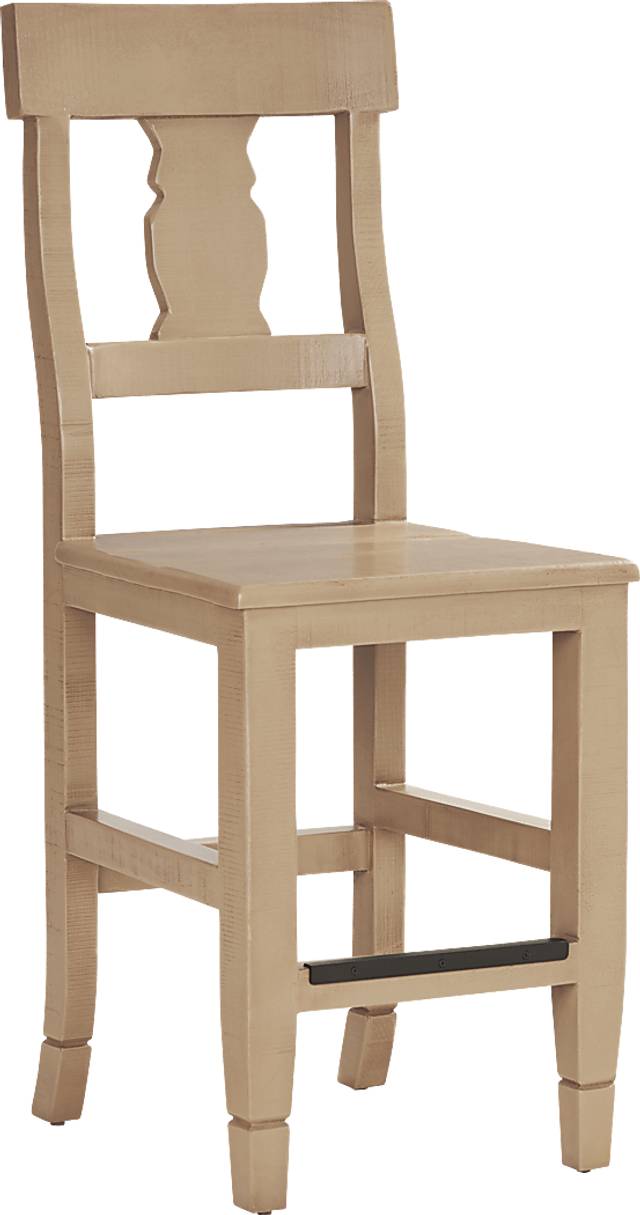 Cannon Beach Natural 3 Pc Counter Height Dining Set - Thumbnail - Image 11