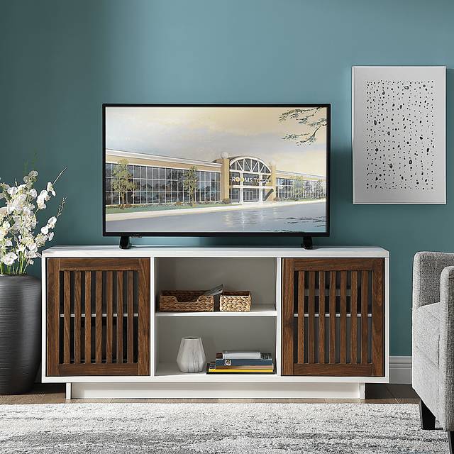 Barnston White 56 in. Console - Thumbnail - Image 4