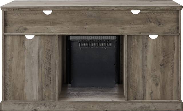 Cannongate Gray 58 in. Console, With Electric Fireplace - Thumbnail - Image 4