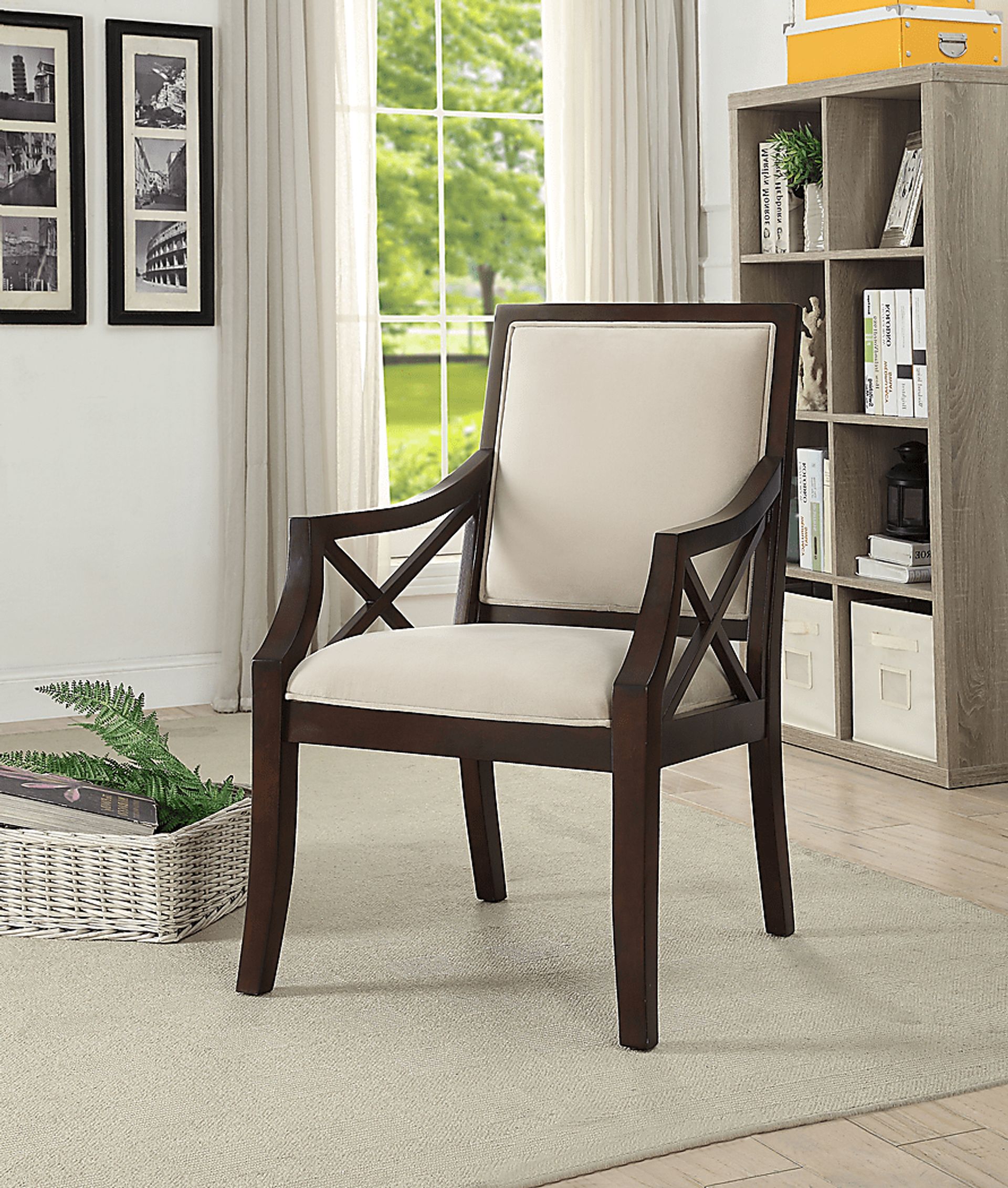 Cannongate Taupe Accent Chair - Image 5