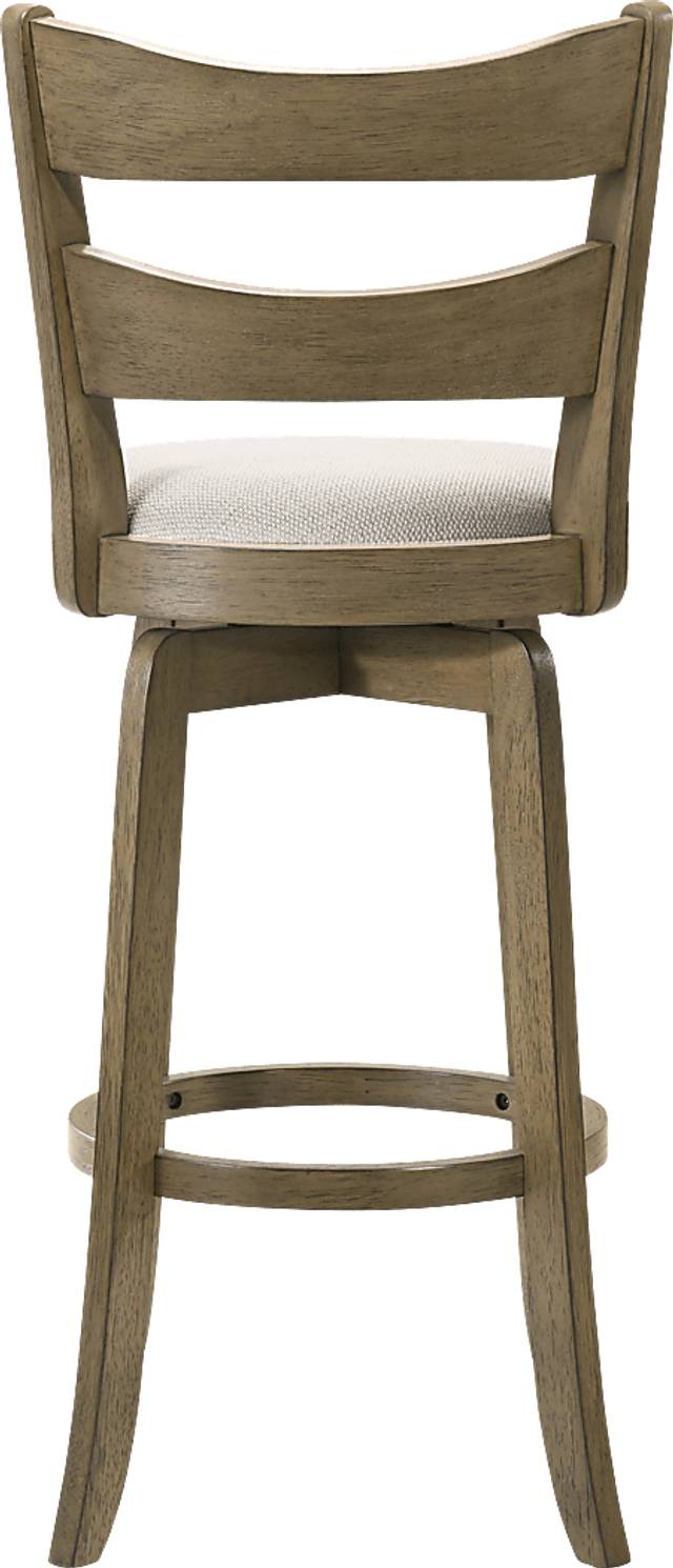 Cannonics I Brown and Cream Barstool - Thumbnail - Image 5