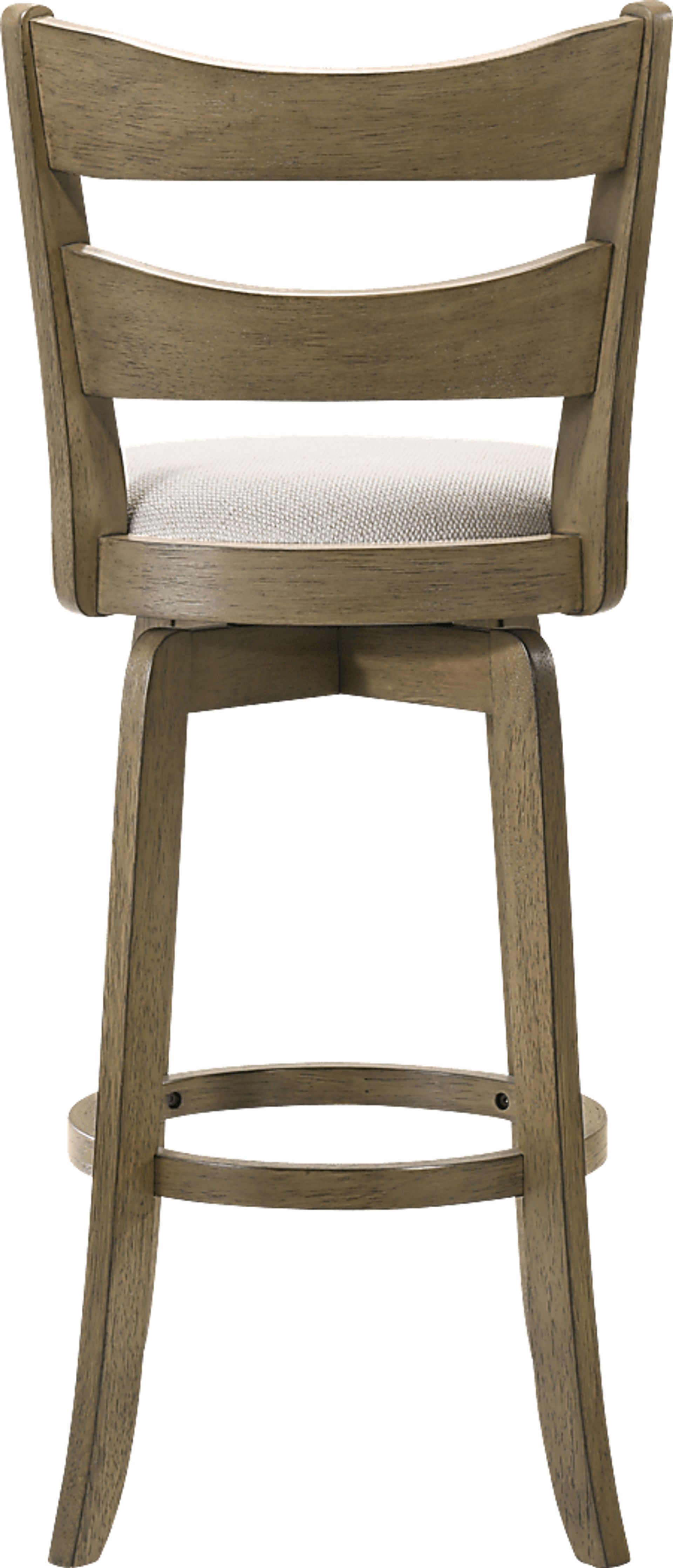 Cannonics I Brown and Cream Barstool - Image 5