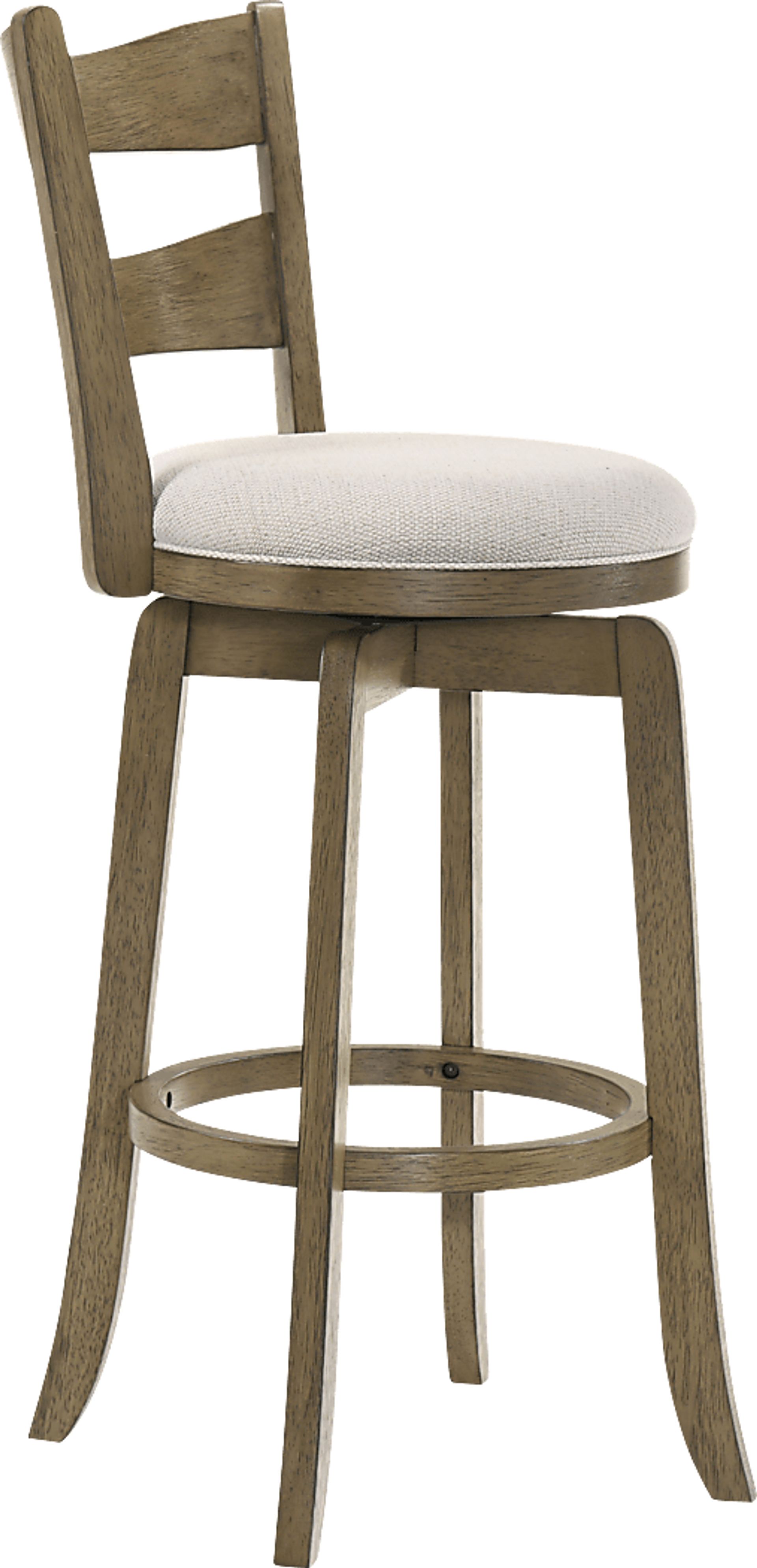 Cannonics I Brown and Cream Barstool - Image 6