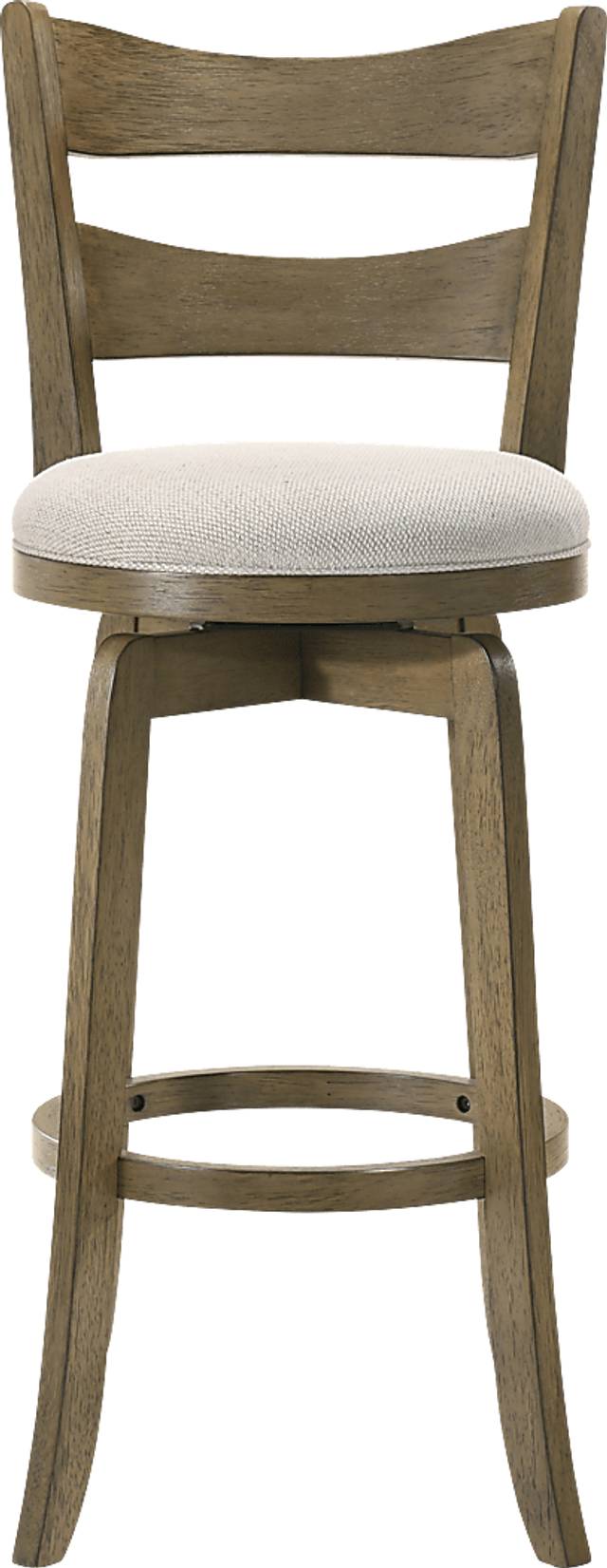 Cannonics I Brown and Cream Barstool - Thumbnail - Image 8