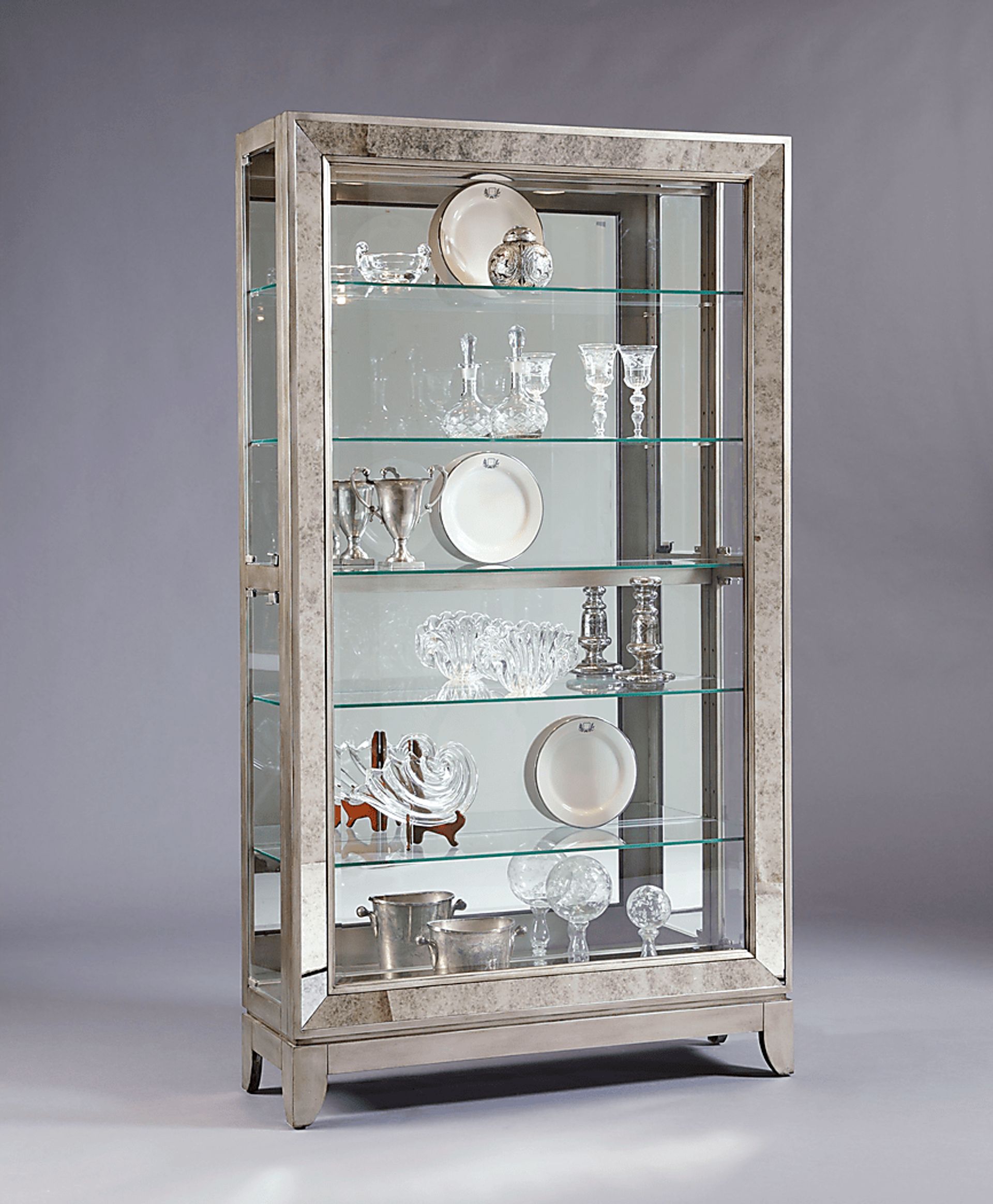 Cannonking Silver Curio Cabinet - Image 2