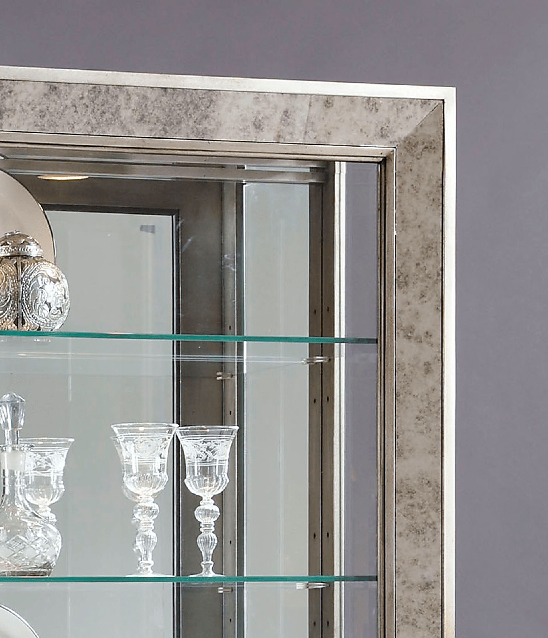 Cannonking Silver Curio Cabinet - Image 7