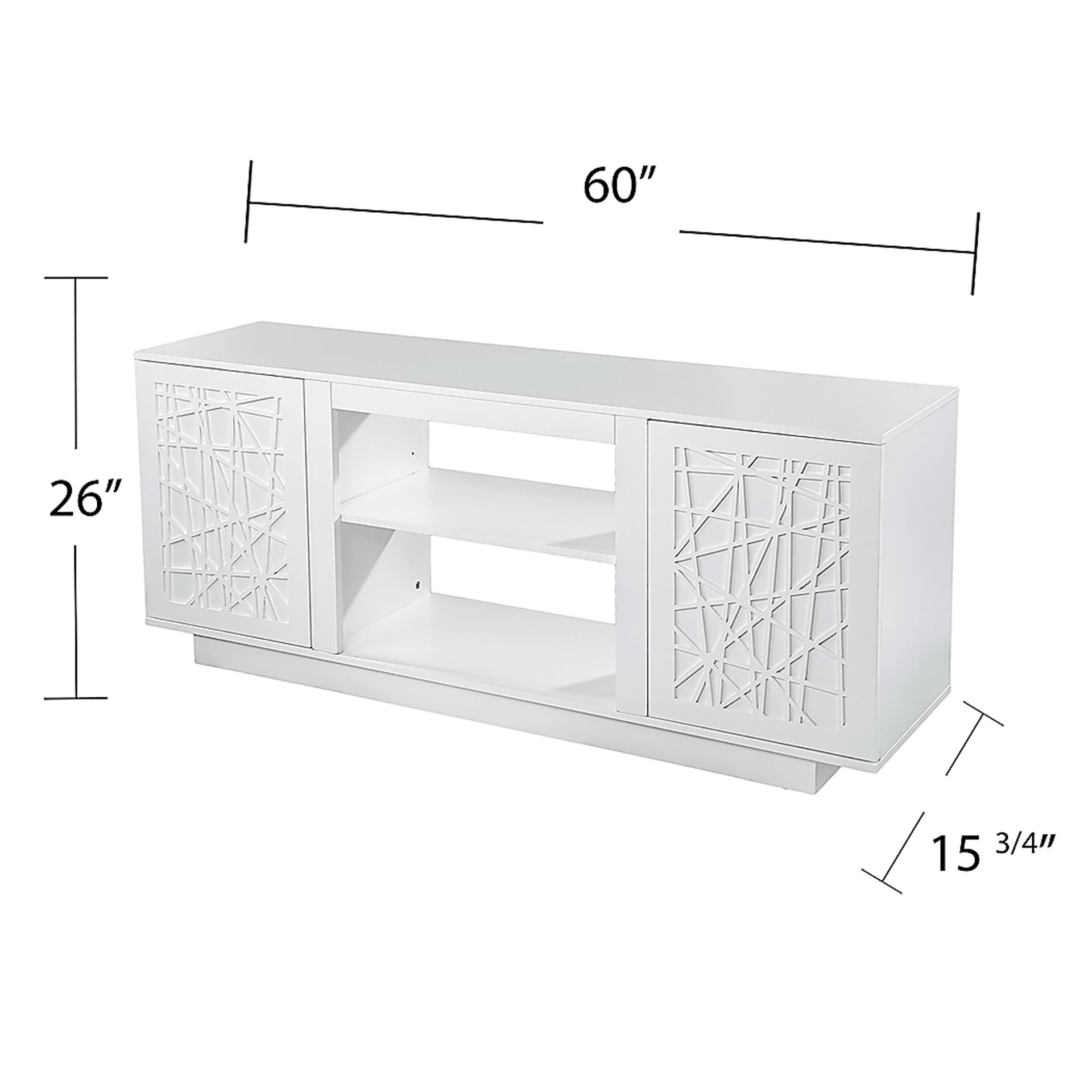 Cannonwolde White 60 in. Console - Image 11