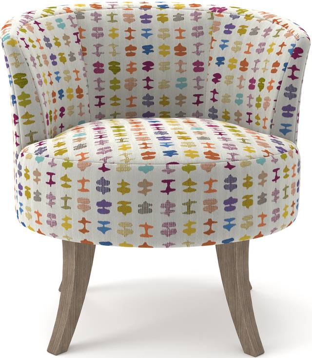 Cannonwood Pink Swivel Chair - Thumbnail - Image 3