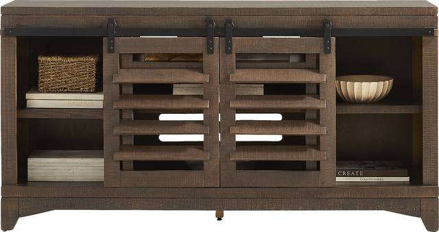 Canoe Creek Brown 66 in. Console - Thumbnail - Image 2