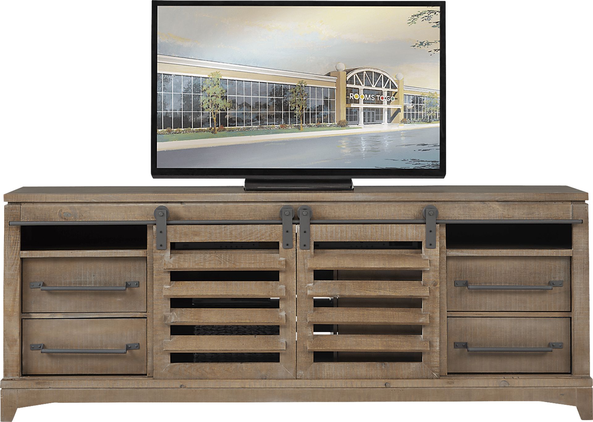 Canoe Creek II Pebble 88 in. Console - Image 1