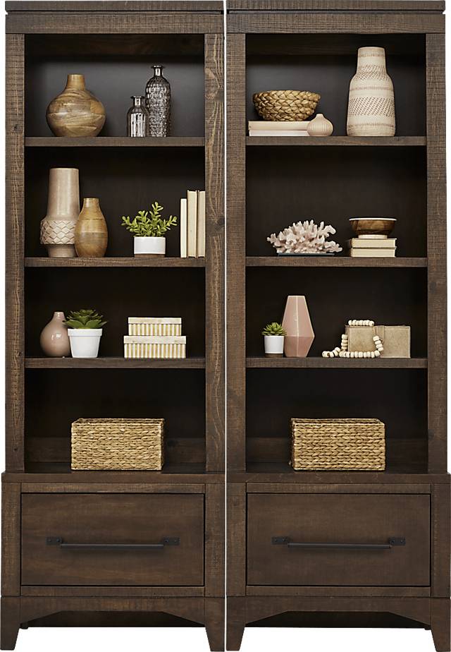 Canoe Creek II Tobacco 2 Pc Wall Unit - Thumbnail - Image 1