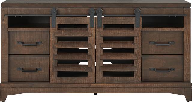 Canoe Creek II Tobacco 66 in. Console - Thumbnail - Image 3