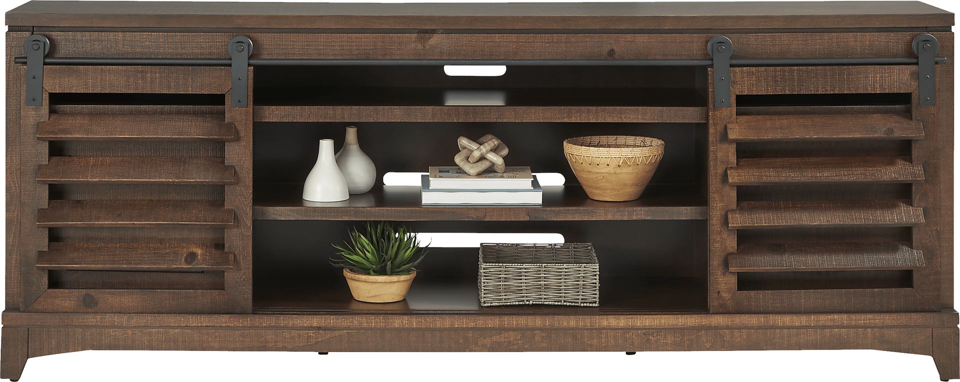 Canoe Creek II Tobacco 88 in. Console - Image 2