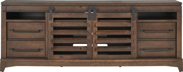 Canoe Creek II Tobacco 88 in. Console - Thumbnail - Image 3