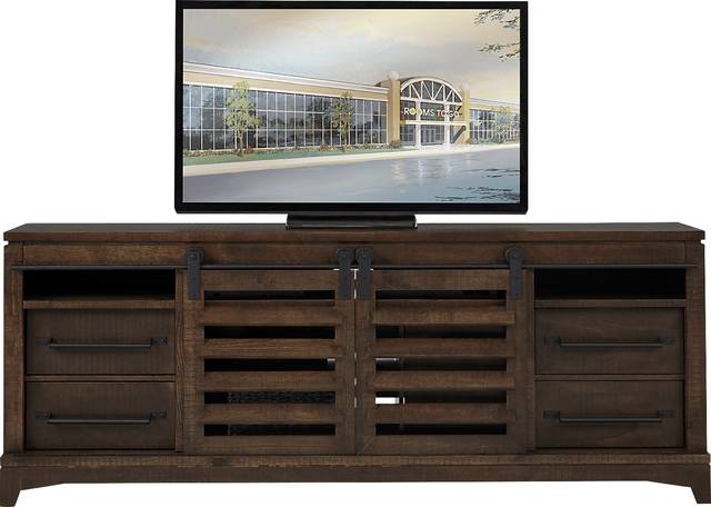 Canoe Creek II Tobacco 88 in. Console - Thumbnail - Image 1