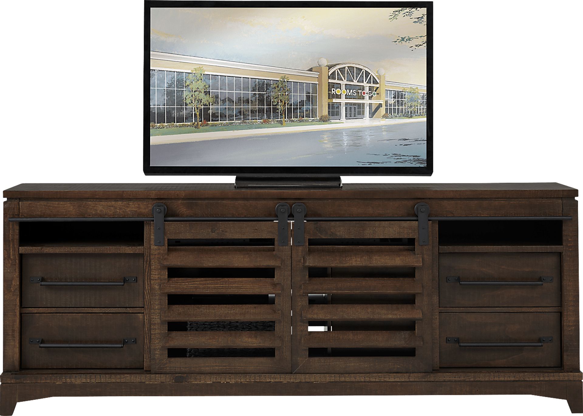 Canoe Creek II Tobacco 88 in. Console - Image 1
