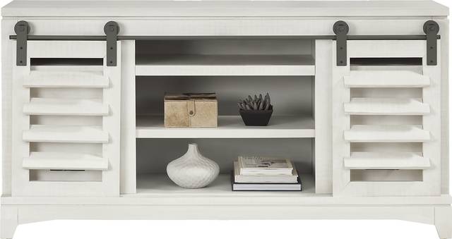Canoe Creek II White 66 in. Console - Thumbnail - Image 2