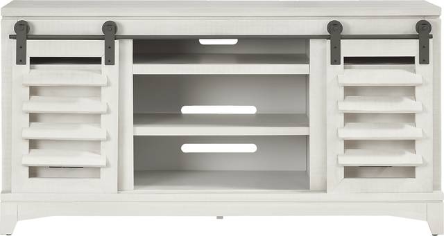 Canoe Creek II White 66 in. Console - Thumbnail - Image 1