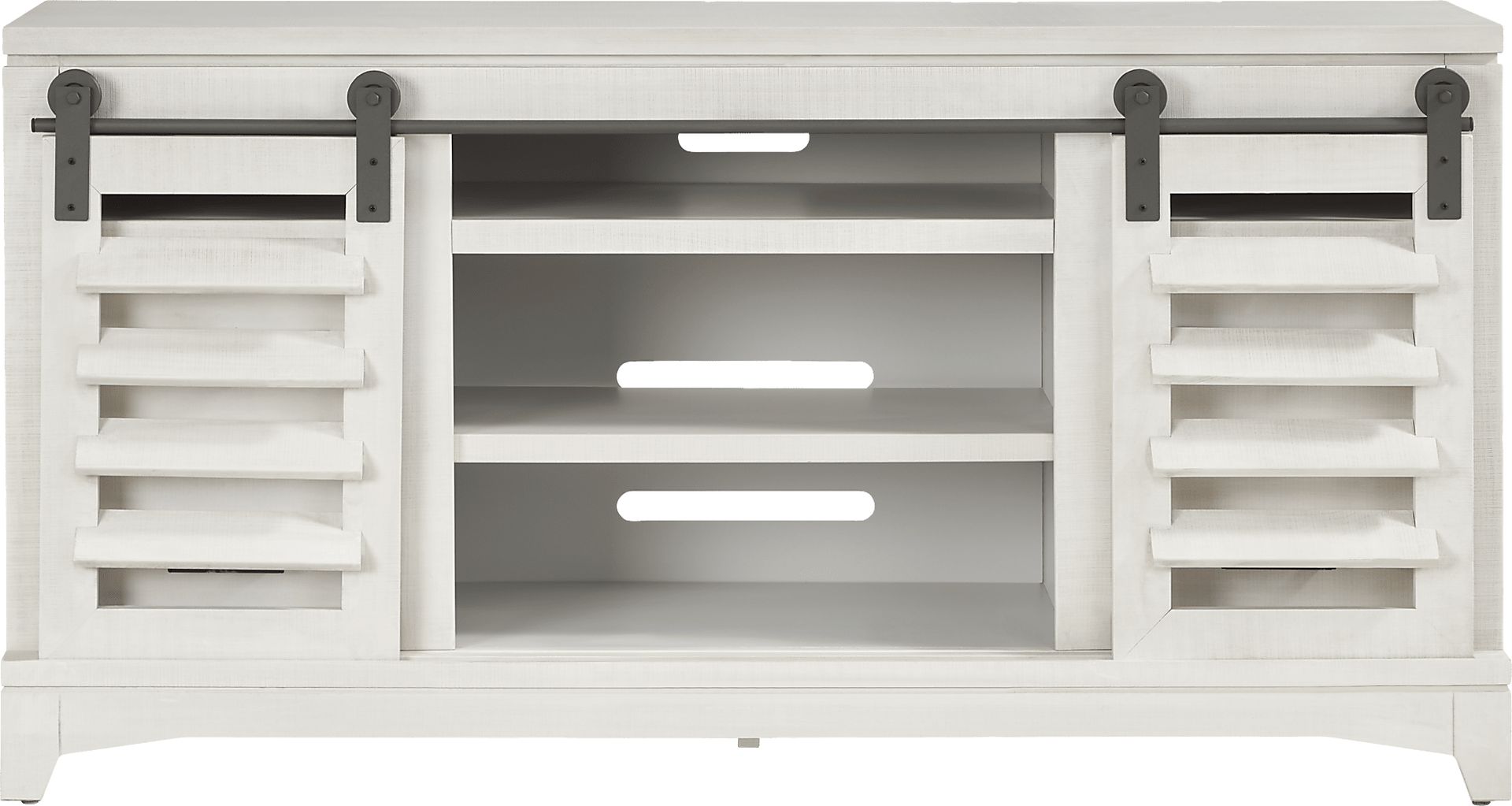 Canoe Creek II White 66 in. Console - Image 1